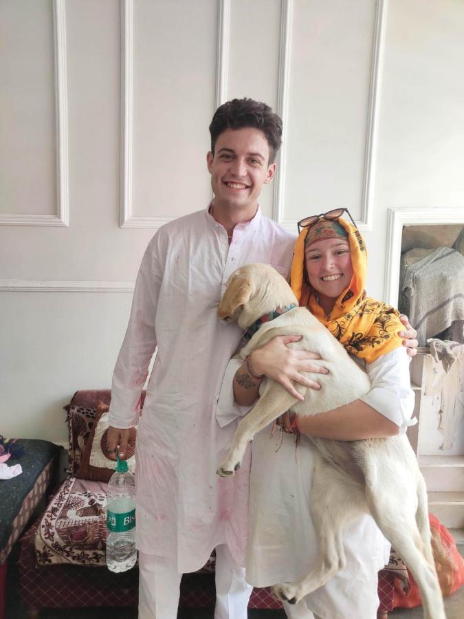 Ira Homestay Mathura - Divine Spiritual Stay エクステリア 写真